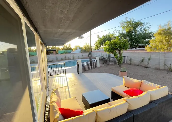 The Saguaro Sanctuary Free Heated Pool 5Bd 3Ba Pool Table Grill 6 Tvs Ac Cotton Bedding Tucson